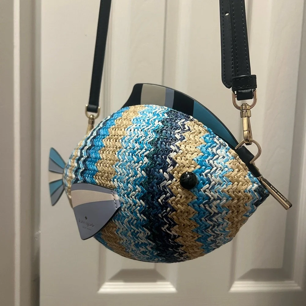 Kate Spade Multicolor Fish-Shaped Pet Accessory